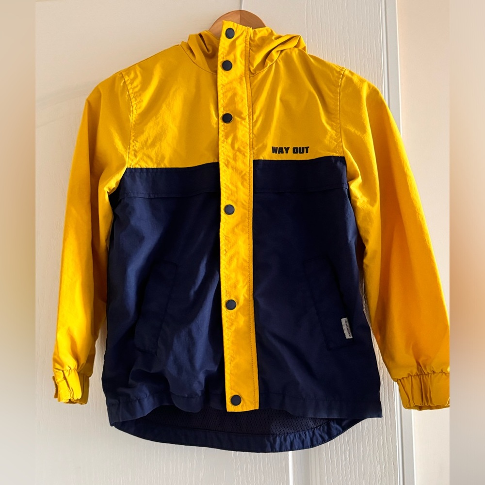 Kids autumn jacket with a hood, size 9, boys. Brand Zara. Like new.
